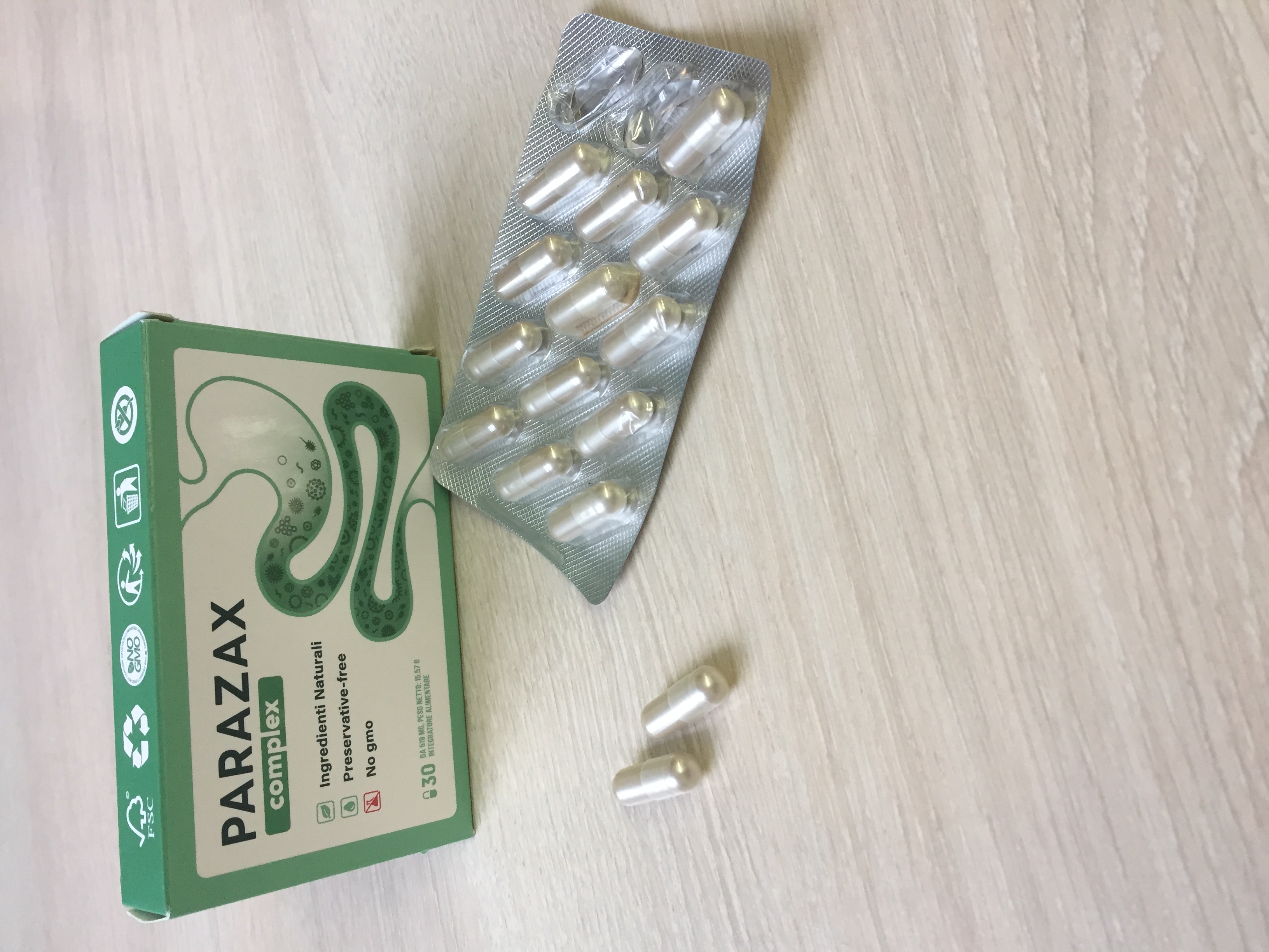 Parazax Complex — foto reale